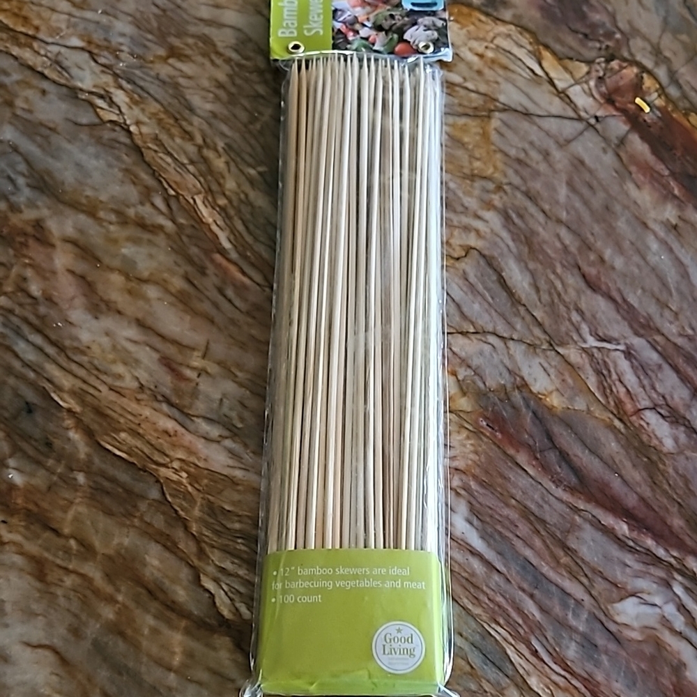 GOOD LIVING Bamboo Skewers NEW
